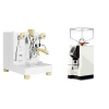 Lelit Bianca PL162T V3, white + Eureka Mignon Perfetto, CR white
