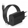 RÝCHLA SIEŤOVÁ NABÍJAČKA PRE TELEFÓNY SAMSUNG 45W KÁBEL USB-C 2M NAPÁJANIE (RÝCHLA SIEŤOVÁ NABÍJAČKA PRE TELEFÓNY SAMSUNG 45W + USB-C NABÍJACÍ KÁBEL 5A 2M)