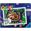 Ravensburger Kreatívne a výtvarné hračky 201952 CreArt Roztomilé leňochody 4005556236329