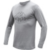 SENSOR MERINO ACTIVE VAN LIFE pánské triko dl.rukáv šedá - M