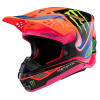 ALPINESTARS přilba SUPERTECH S-M10 edice HAIDEN DEEGAN, ALPINESTARS (oranžová fluo/fialová/růžová/zelená, vel. XL)