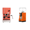 Profitec GO, red + Eureka Mignon Specialita, CR orange