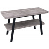 Sapho TWIGA umývadlový stolík 130x72x50 cm, Cement SPH VC453-130-7