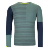 Pánske Merino tričko 185 Rock'n'Wool Long Sleeve Ortovox arctic grey veľkosti oblečenia M
