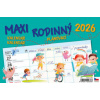 Maxi rodinný plánovací 2026 - stolní kalendář