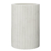 Butlers MARBLE Chladič fliaš ryhovaný 13 cm - biela