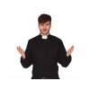 Kostýmový kňaz maskovaný karnevalový outfit l (Kostýmový kňaz maskovaný karnevalový outfit l)