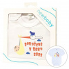 NEW BABY Body s potlačou New Baby Doručené v roku 2023 - darčekové balenie - 80