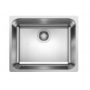 Blanco Supra 500 - Drez, 54x44 cm, kefovaná nerezová 526351
