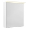 SAPHO - LINEX galérka s LED osvetlením, 60x70x15cm, ľavá/pravá. biela