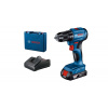 Bosch Professional Aku vŕtací skrutkovač GSR 185-LI 1×2,0 Ah bez príklepu, 18 V, 0–500/0–1 900 ot,/min., 06019K3001