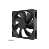 přídavný ventilátor Akasa 12 cm Smart black AK-FN120