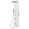 Polysan Polysan, SPIRIT ROUND sprchový panel s termostat. batériou 250x1550mm, nástenný, biela, 71151