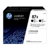 Toner HP CF287XD - originální velký černý (black) - 2 pack CF287XD