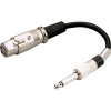 Monacor MCA-15/1 audio adaptér [1x XLR zásuvka - 1x jack zástrčka 3,5 mm] 15 cm; 0060340