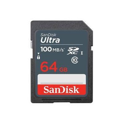 Pamäťová karta SanDisk SDXC Ultra 64GB UHS-I U1 (100R/20W) (SDSDUNR-064G-GN3IN)