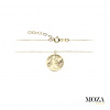 MOZA gold Náhrdelník panna MG5340 Dĺžka: 45