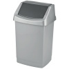 Odpadkový kôš Click-it Silver-Gray 50 l CURVER