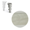 AP31 vnútorný roh pre soklovú lištu NG62, PVC cottage, 62 mm, 1 ks