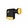 Inverto BLACK Unicable Quad 40 mm LNB, 2 Legacy, 0,2 dB, zlato-čierna