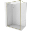 Mexen Kioto-XF Sprchová stena Walk-in s rámom 150 x 202 cm, transparentná 10 mm, zlatá - 800-150-104-50-00-X