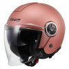 Otvorená motocyklová prilba LS2 OF620 CLASSY PINK JET ECE 22.06 CHOPPER ružová