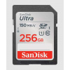 SanDisk Ultra/SDXC/256GB/150MBps/UHS-I U1 / Class 10/Čierna (SDSDUNC-256G-GN6IN)