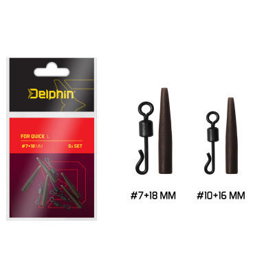 Delphin FDR Quick S / Set 5ks - #10+16mm