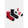 Detské ponožky adidas Performance Marvel 3-pak červená farba, JM1827 25/27