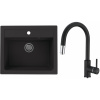 Set Alveus (dřez Atrox 30 Black 91 + baterie Delos Black 91) SETA22271