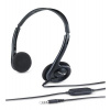 GENIUS sluchátka HS-M200C headset , single jack, černý