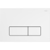 Mexen Fenix 13 splachovací tlačidlo Slim, biela matná - 601320