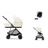 CYBEX Melio Carbon + Cot Travel Set B2 i-Size canvas white 2025
