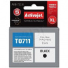 Atramentová náplň ActiveJet AEB-711 black [ 15ml | chip | Epson T0711 ] AEB-711 / AEB-711N