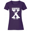 Generácia X - Fialová , Dámske , XXL