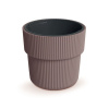 Prosperplast Kvetináč MILLY s vložkou 39 cm marsala