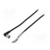 Připojovací kabel M8 PIN 4 úhlový 5m zástrčka 1A -25÷70°C