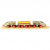 Bigjigs Rail Rýchlik Eurostar + 3 koľaje
