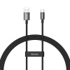 Kábel Baseus Superior Series USB na USB-C, 65 W, PD, 1 m (čierny) 6932172612917