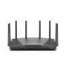 Synology RT6600ax Router WiFi6 1xWAN 3xGbE 1x2.5Gb bezdrôtový smerovač Trojpásmový (2,4 ghz/5 ghz/5 ghz) Čierna (RT6600AX)