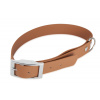 Firedog BioThane obojok Basic 25 mm 55-63 cm svetlohnedý