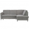 Hom`in ROHOVÁ SEDACIA SÚPRAVA, textil, sivá - Sedačky - 000812008501