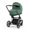 Cybex Priam Set Leaf Green Comfort Podvozok: Rosegold