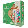 Cleverclixx Magnetická stavebnica Ball Run Compact Pack Intense 60 kusov