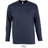 SOL´S MONARCH / Pánske tričko s dlhým rukávom - navy XL