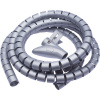Connect IT trubice pro vedení kabelů WINDER šedá / 2.5m x 20mm CI-680