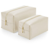 BagBase Toaletní taška Boutique BG749 COT520749zd502-oyster M Oyster