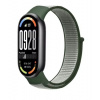 eses Nylonový remienok pre Xiaomi Smart Band 8, 9 a 10 - Zeleno biely