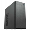 CHIEFTEC Elox Series HC-10B, Miditower, USB 3.0, čierna s predným panelom s dizajnom kefy na vlasy, bez zdroja (HC-10B-OP)