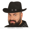 Klobúk gangsterský čierny